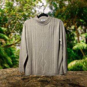 Variations Ladies L Beige Lightweight Sweater